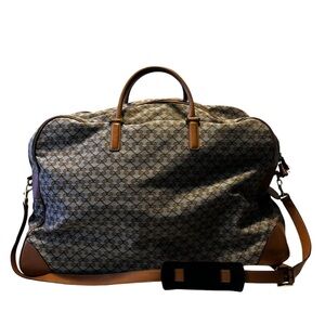 Anya Hindmarch Monogram Travel Duffel Weekender Bag